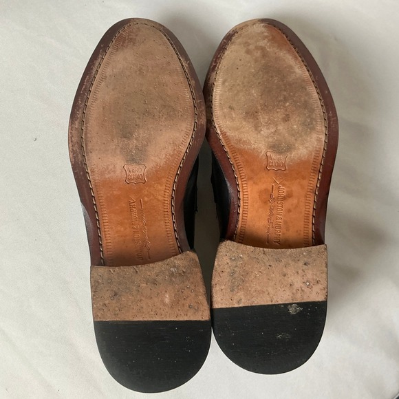 Johnston & Murphy Horse Bit Signature Series Black Leather Loafers Mens 10.5 M main image 7
